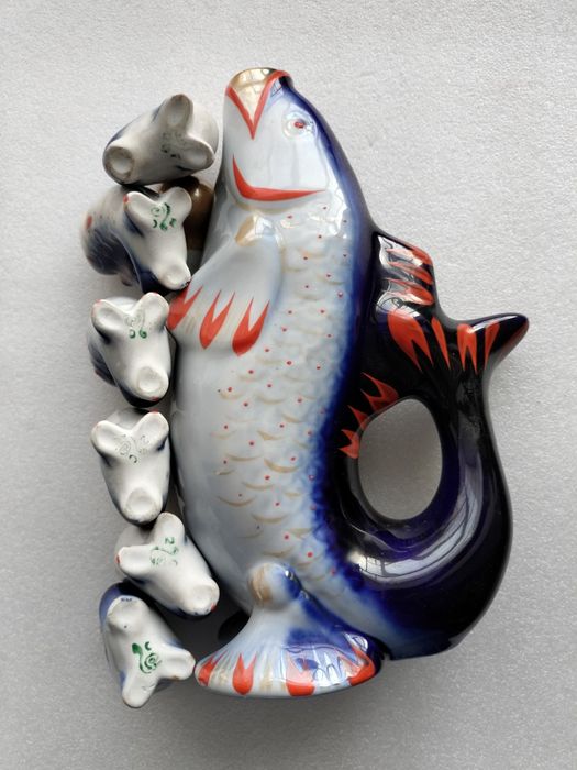 Фигурки рыбки фарфор