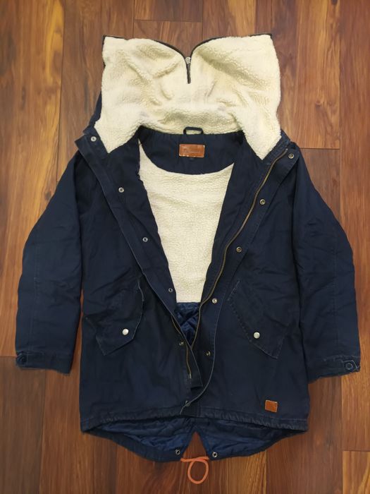 Мъжка парка с вълна minimum