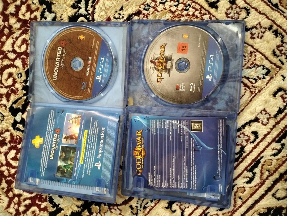 Продам игры на пс4 эксклюзивы