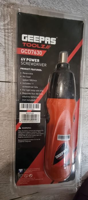 Акумулаторна отферка Geepas