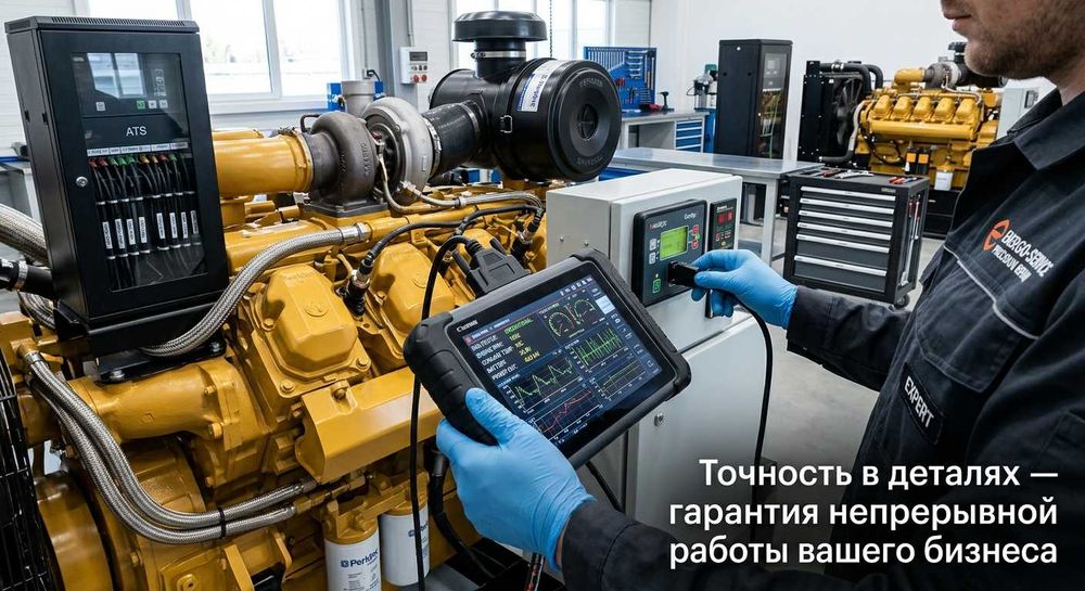 Ремонт дизельных генераторов ДГУ, АДГ, ДЭС