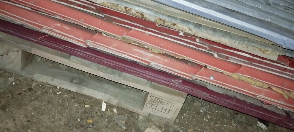 Профнастил металлочерепица б/у