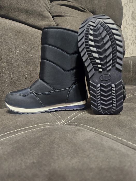 Сапоги детские синие