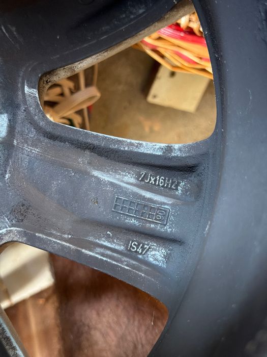 Jante bmw R16 cu cauciucuri 205/55 R16