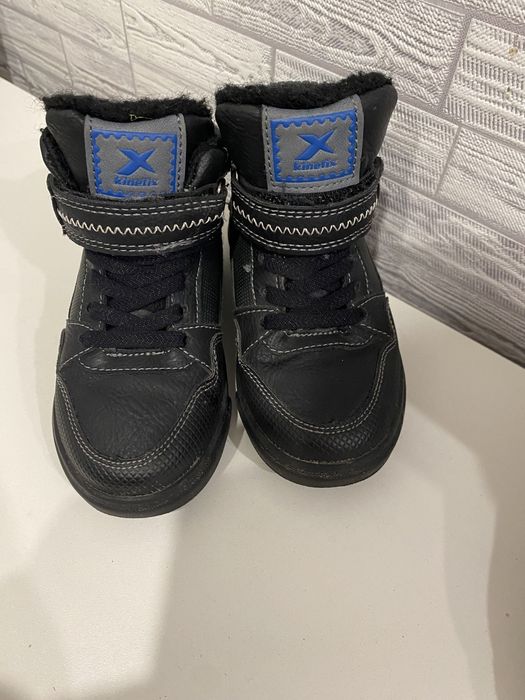 Детские ботинки кожа