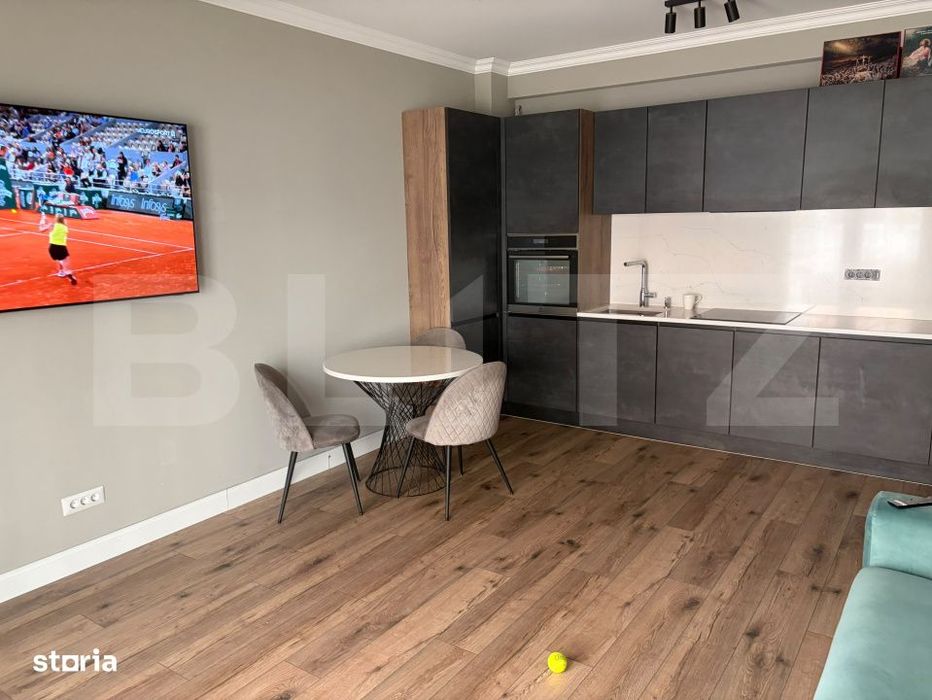 Apartament modern cu 2 camere, bloc nou, terasa, zona Liceului Filadel — fotografia 1