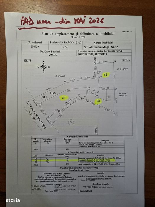 Piata Unirii, Calea Calarasilor, PROPRIETAR, vand casa P+M, 4 camere