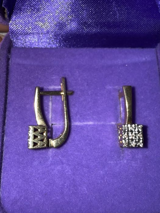 Бриллиантовые серьги