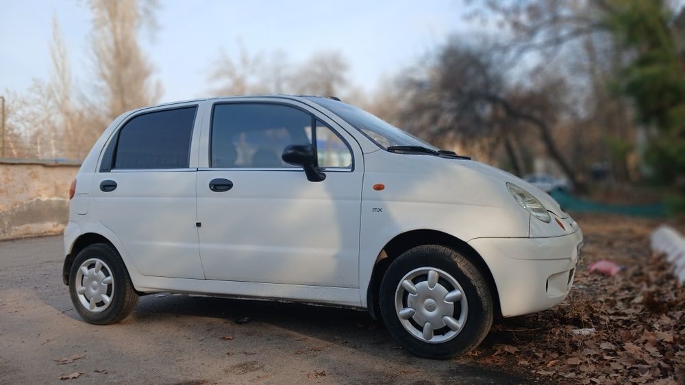 Матиз 2011 год белый