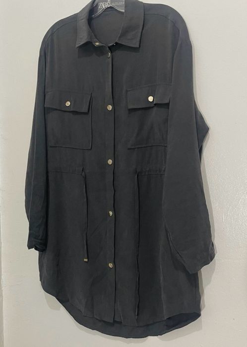 Платье-рубашка ZARA