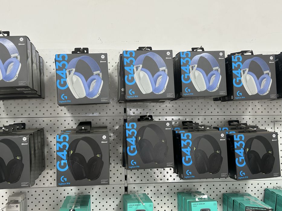 Наушники logitech G435 Черный, белый