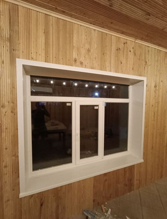 Пластиковые откосы с утеплением