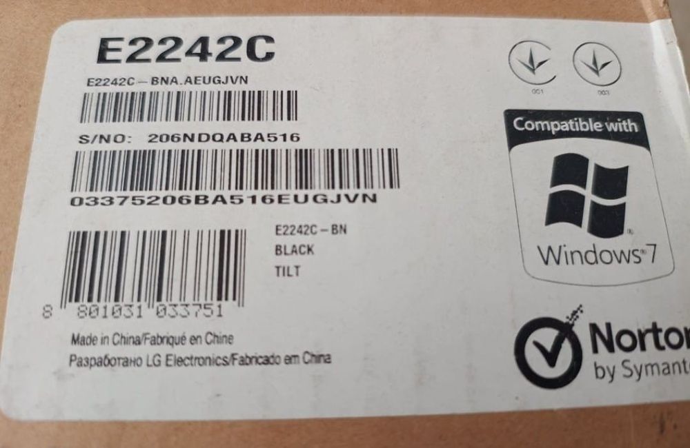 Monitir led LG in cutie