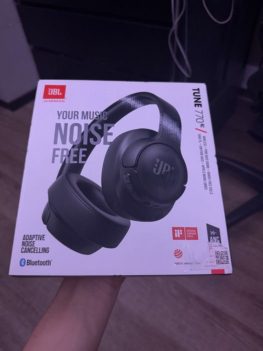 Bluetooth гарнитура JBL Tune 770NC, Black