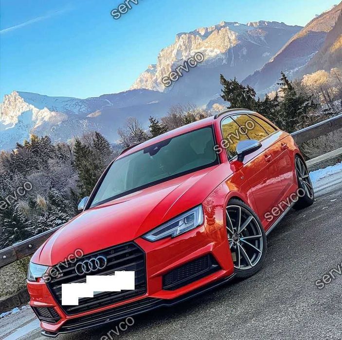 Prelungire bara fata Audi A4 B9 SLine S4 2015-2019 v1 - Maxton Design