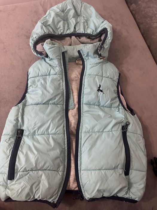 Пуховой жилет детский