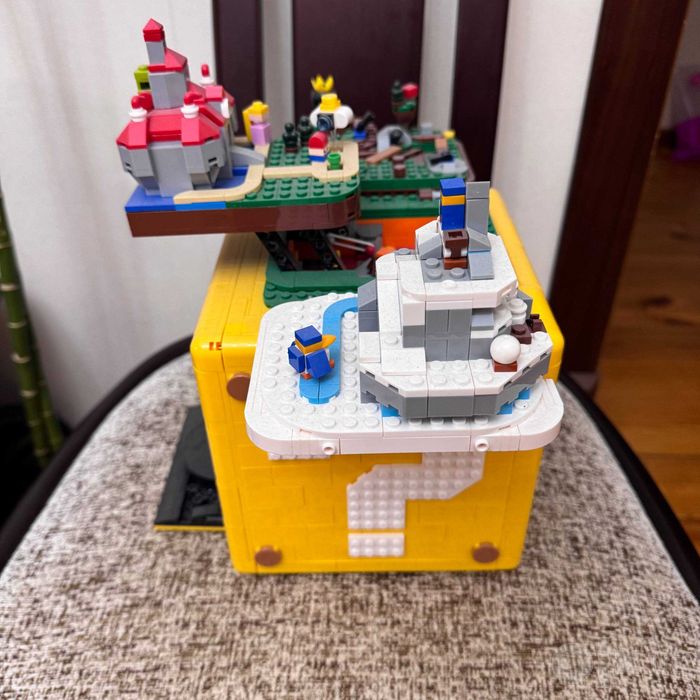 LEGO Super Mario 64 Блок «Вопросительный знак» (71395) — Собранный