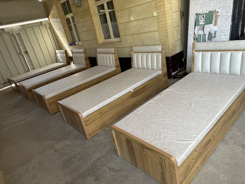 Односпальная кровать от производителья! Bir kishilik krovat