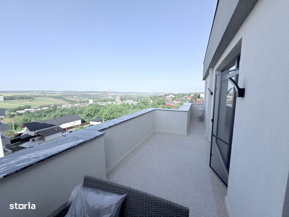 Penthouse bloc nou mobilat, utilat