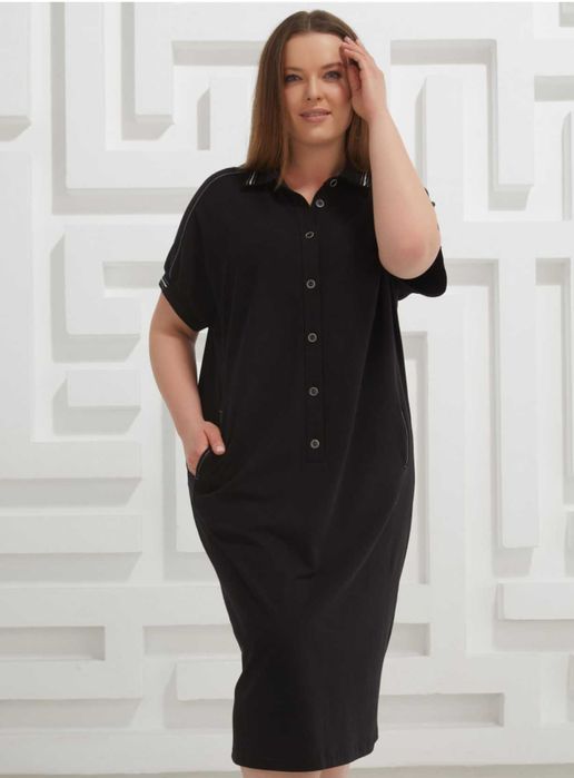 Новые фирменные платья, хлопок /вискоза, размер 60/68