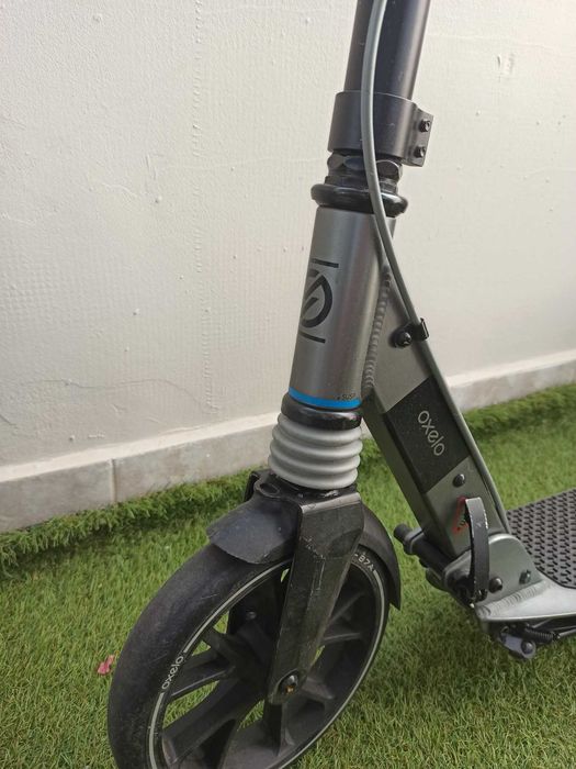 Тротинетка Oxelo Т7XL черна Декатлон