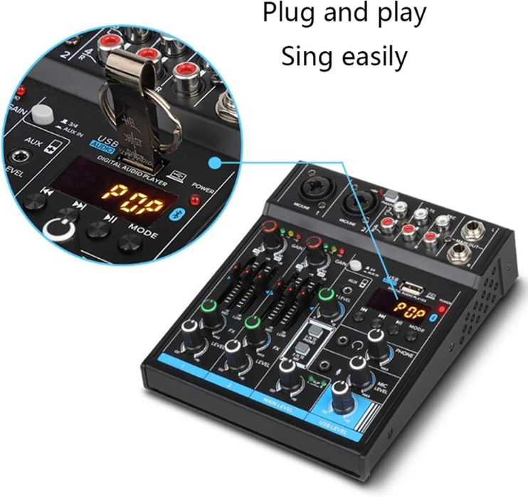 Преносим DJ миксер