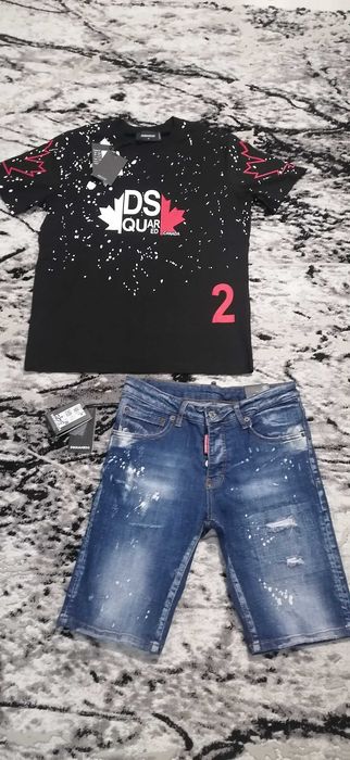 Pantaloni scurti din blug