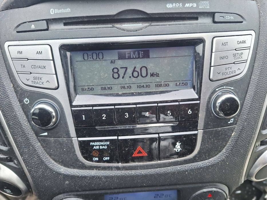 Cd -Radio- Music - Bluetooth Hyundai IX35 /СД Радио Музика Хюндай ИХ35