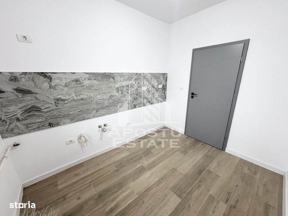 Apartament cu 2 camere decomandat si gradina de 35 mp la asfalt Giroc
