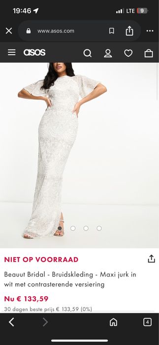 Rochie Bride ASOS