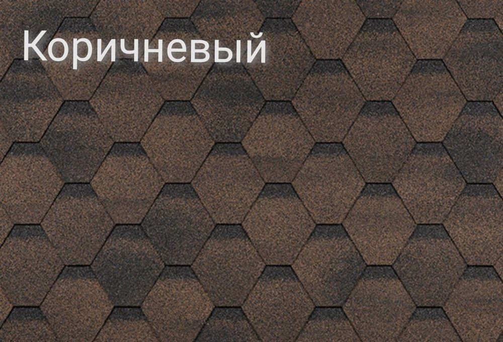 Андулин мягкая кровля битумная черепица