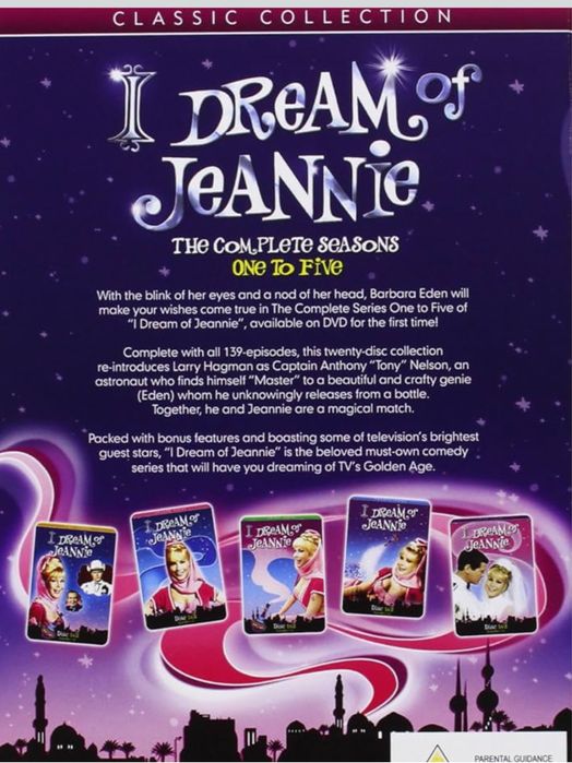 Film Serial I Dream of Jeannie - The Complete Collection 1-5 DVD