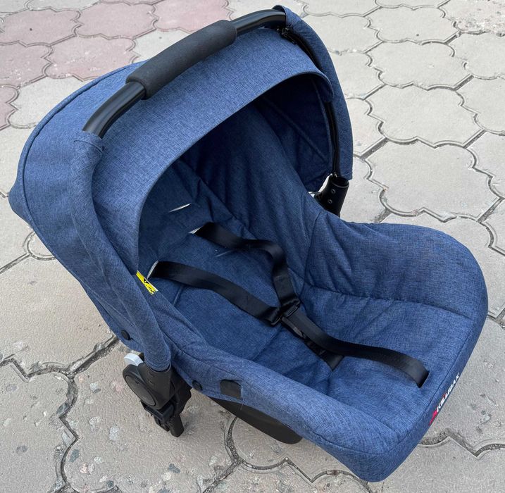 Коляска трансформер с автокреслом Skillmax 1609 NAVY