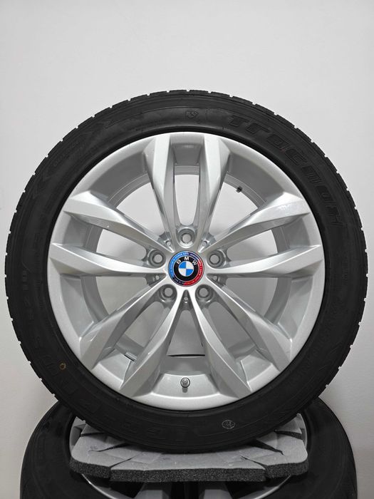 Jante 18 Style 609 OEM BMW F10 F11 F06 F12 F30 E90 X1 X3 cu senzori 8J et30 5x120 72.6