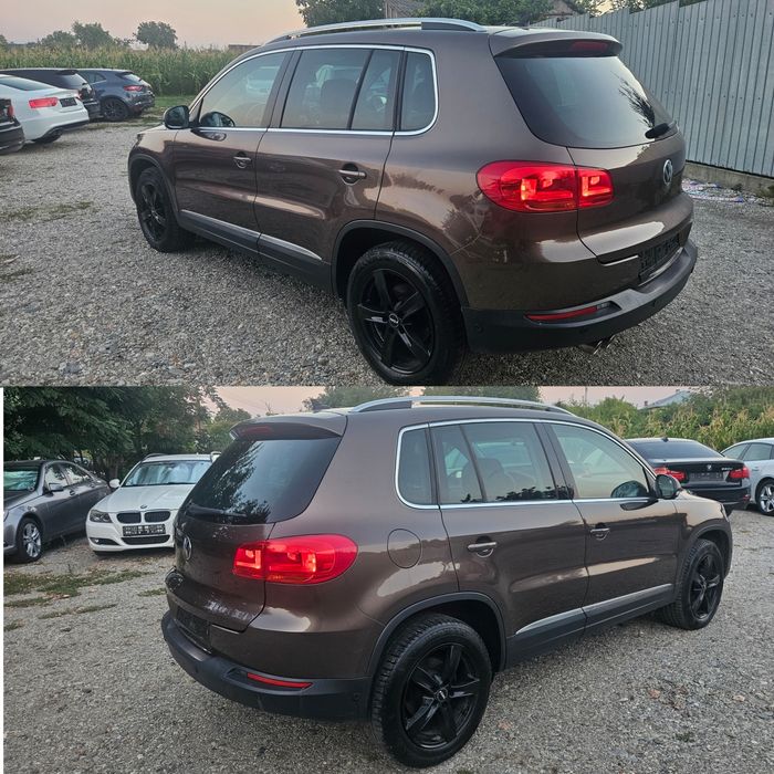 Volkswagen Tiguan 2014, 2.0 Diesel 177Cp /4Motion/Keyless/Park Assist 360°/Camera marsarier/Line assist / MokaBrown
