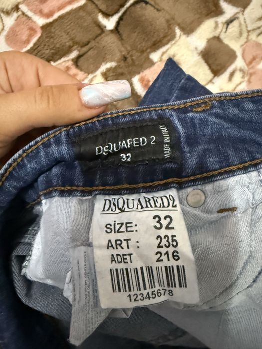 blugi Dsquared albastrii