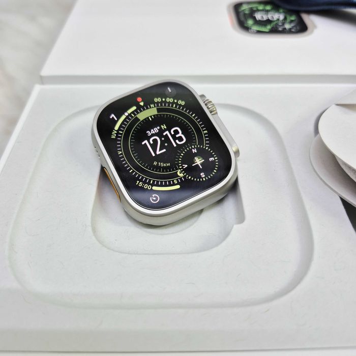 Apple Watch Ultra 3 GPS + Cellular 49mm Titanium M/L Garantie Zeus Amanet Militari 36471