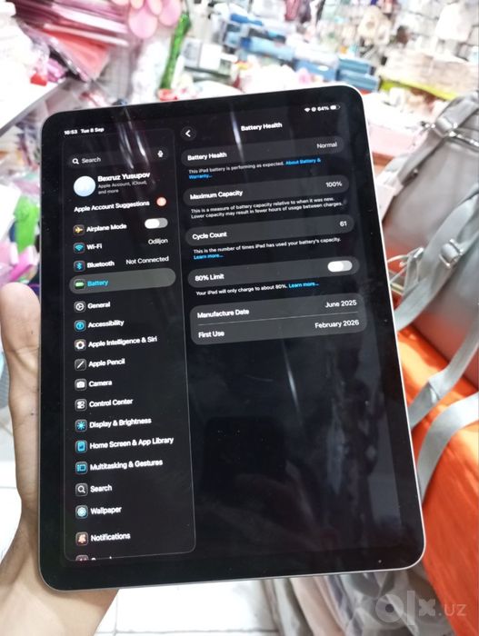 Ipad air m3 11-inch