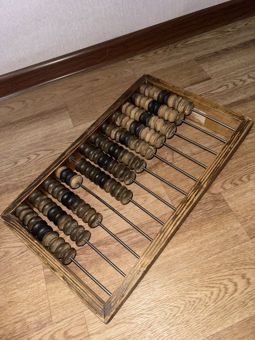 Счет советский из дерева