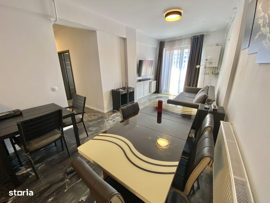 Apartament 3 camere de inchiriat | Centru | Bloc 2019 | Etaj intermedi