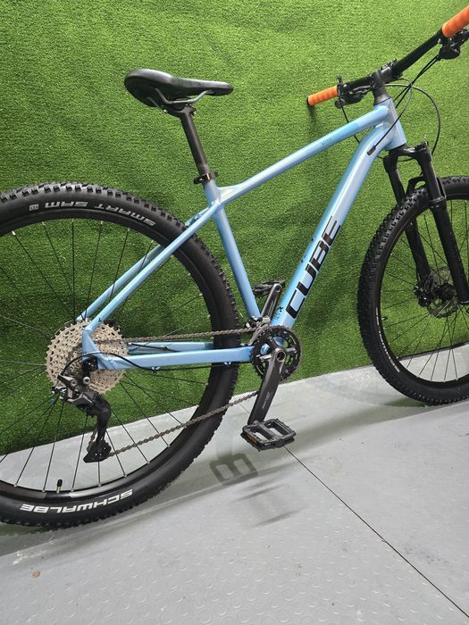 Cube access race 29 планински алуминиев велосипед RockShox air