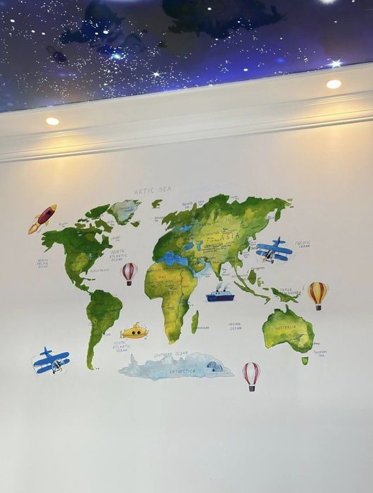 Devorga rasm chizamiz