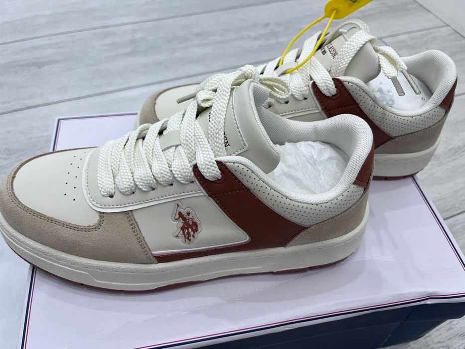 Оригинальные U.S. POLO ASSN бежевые