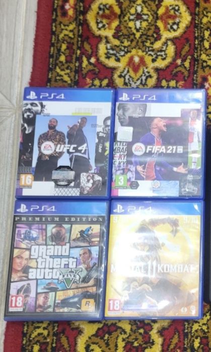 Диски для Playstation 4