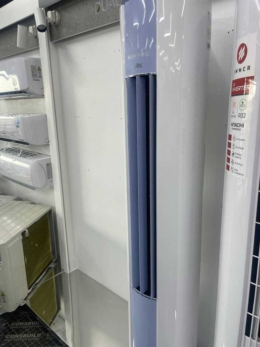 Колонный кондиционер Rulls 24 Inverter есть on/off ! 24/7 установка