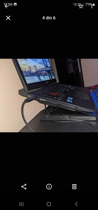 Vând Laptop Gaming Asus G751j.