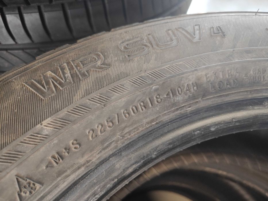 4бр.зимни гуми 225/60/18 Nokian