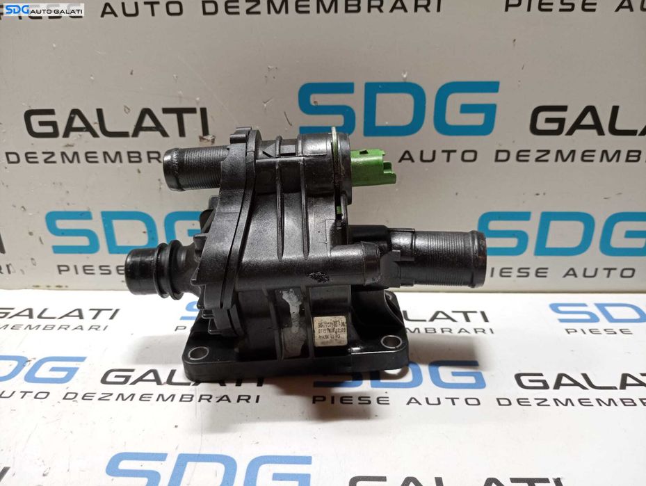Corp Carcasa Termostat Racire cu Senzor Temperatura Apa Ford Focus 2 1.6 TDCI 2004 - 2008 Cod 9647767180 [M5458]