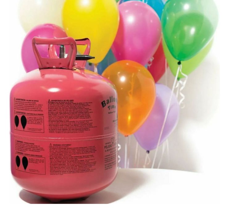 Балон с гелием на 100 шаров