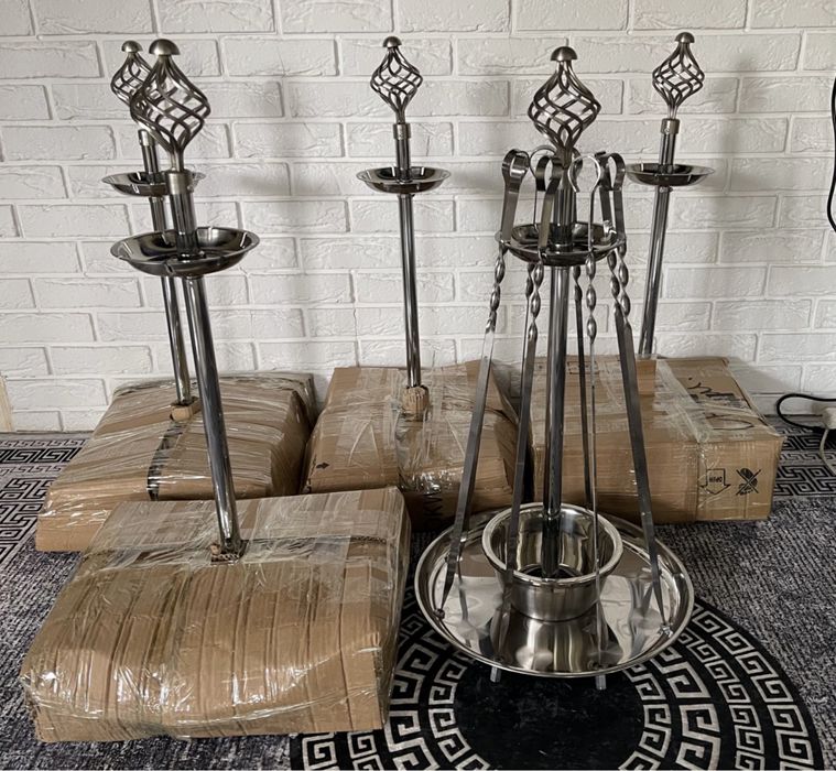 Таганок для подачи шашлыка